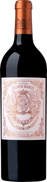 Вино Chateau Pichon Longueville Baron, Pauillac 2-eme Grand Cru Classe AOC, 2021