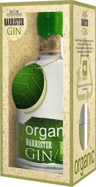 Джин Barrister Organic Gin, gift box, 0.7 л