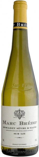 Вино Marc Bredif, Muscadet Sevre et Maine Sur Lie AOC, 2022