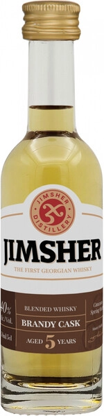 JIMSHER Brandy Cask 40% 0,05л
Джимшер Бренди Каск 0,05