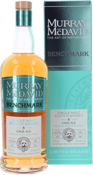Виски Murray McDavid, Benchmark Caol Ila 8 Years Old, gift box, 0.7 л