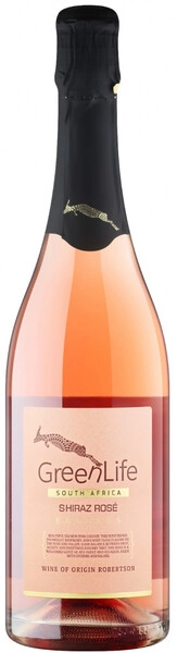 Игристое вино "GreenLife" Shiraz Rose Bubbles, Robertson WO