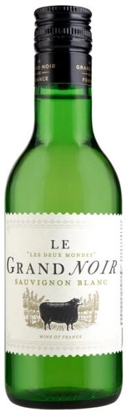 Вино Le Grand Noir Sauvignon Blanc, Pays d'Oc IGP, 2022, 375 мл