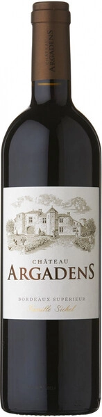 Вино Sichel, Chateau Argadens Rouge, Bordeaux Superieur AOC, 2016