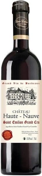 Вино Chateau Haute-Nauve, Saint-Emilion Grand Cru AOC AOC, 2020