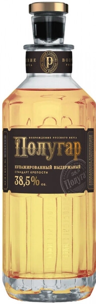 Водка "Полугар" Купажированный Выдержанный, 0.5 л