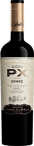 Херес Toro Albala, Don PX Pedro Ximenez, Montilla-Moriles DOP, 2002