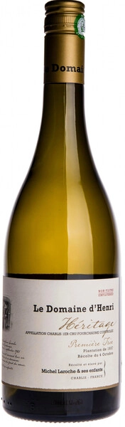 Вино Le Domaine d'Henri, Heritage Premiere Trie Chablis 1er Cru Fourchaume AOC, 2015