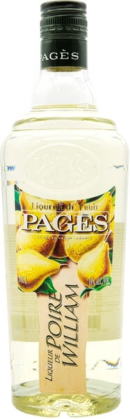 Ликер Pages, Poire William, 0.7 л