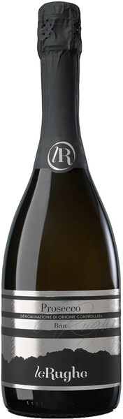 Игристое вино Le Rughe, Prosecco DOC Brut, 2022