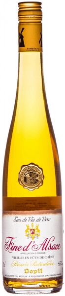 Бренди Dopff au Moulin, Fine d'Alsace AOC, 0.7 л