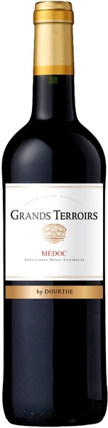 Вино Dourthe, Grands Terroirs Medoc AOC, 2022