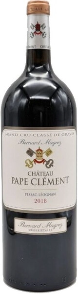 Вино Chateau Pape Clement, AOC Pessac-Leognan Grand Cru Classe de Graves, 2018, 1.5 л