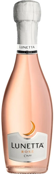 Игристое вино Cavit, Lunetta Prosecco Rose DOC Extra Dry, 2023, 200 мл