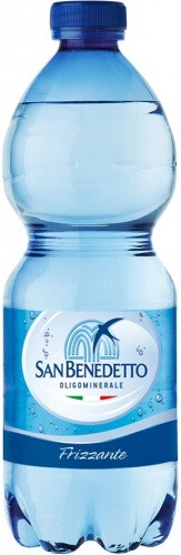 Вода San Benedetto Sparkling, PET, 0.5 л