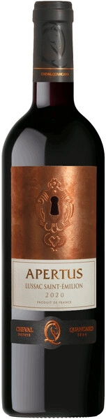Вино Cheval Quancard, Apertus Lussac Saint-Emilion AOC, 2020