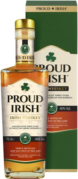Виски "Proud Irish" Original, gift box, 0.7 л