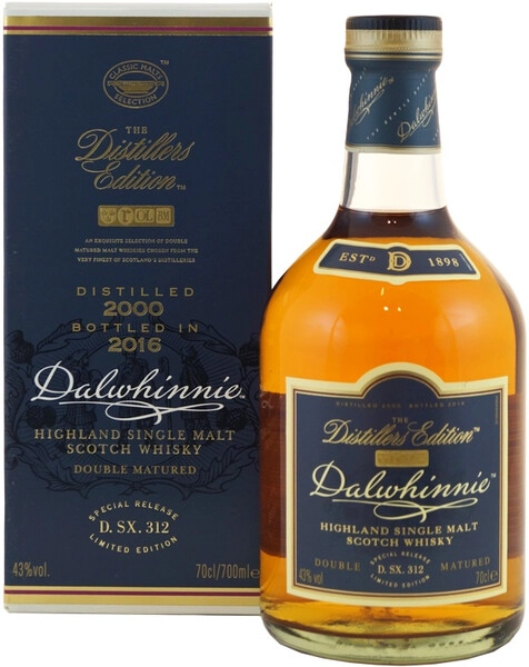 Виски Dalwhinnie, Distillers Edition, 2000, gift box, 0.7 л