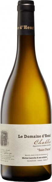 Вино Le Domaine d'Henri, Saint Pierre Chablis AOC, 2022
