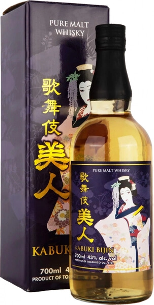 Виски Kabuki Bijin, gift box, 0.7 л