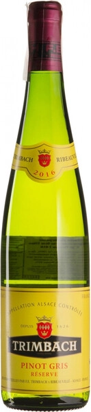 Вино Trimbach, Pinot Gris Reserve AOC, 2016