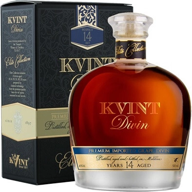 Коньяк "Kvint" 14 Years Od, gift box, 0.5 л