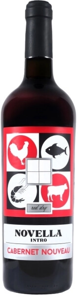Вино SHP Vinogradnoe, Novella Intro Cabernet Nouveau Red Dry