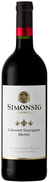 Вино Simonsig, Cabernet Sauvignon-Merlot, 2020