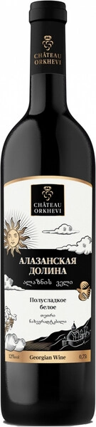 Вино Chateau Orkhevi Alazani Valley White, 2024