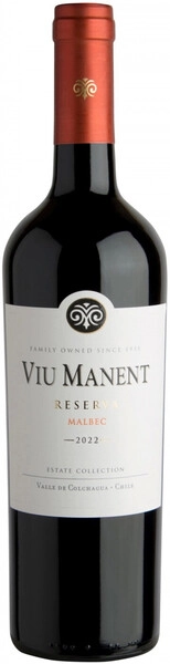 Вино Viu Manent, Estate Collection Reserva Malbec, Colchagua Valley DO, 2022