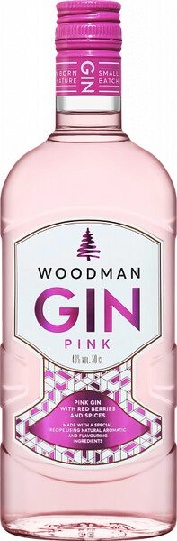 Джин Woodman Pink, 0.5 л