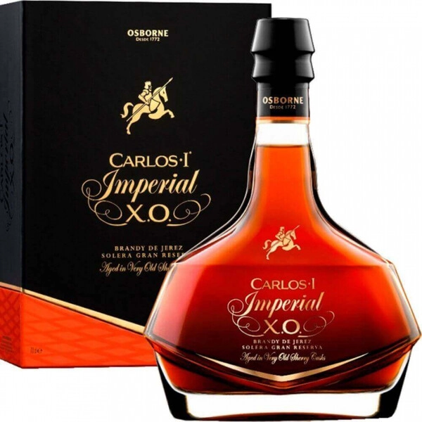 Бренди Osborne, Carlos I Imperial XO, gift box, 0.7 л