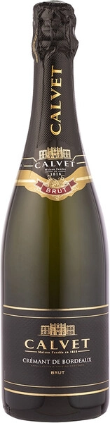 Игристое вино Calvet, Cremant de Bordeaux AOP Brut, 2024