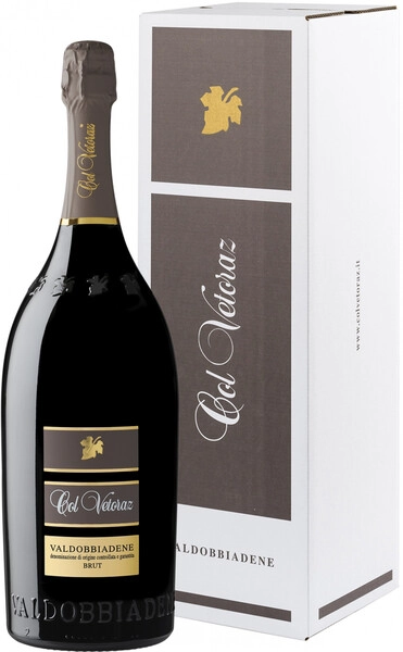 Игристое вино Col Vetoraz, Valdobbiadene DOCG Brut, gift box, 1.5 л