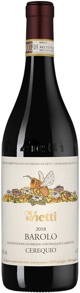 Вино Vietti, Barolo Cerequio DOCG, 2018