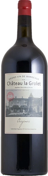 Вино Chateau La Grolet, Cotes de Bourg AOC, 2021, 1.5 л