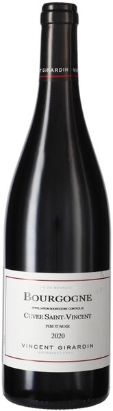 Вино Vincent Girardin, Cuvee Saint-Vincent Bourgogne Rouge AOC, 2020
