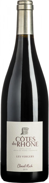Вино Clusel-Roch, Cotes du Rhone Les Vergers AOC, 2019