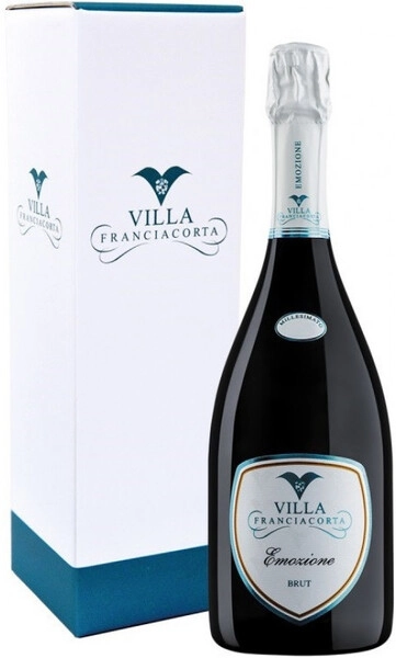 Игристое вино Villa Franciacorta, Emozione Brut, Franciacorta DOCG, 2019, gift box