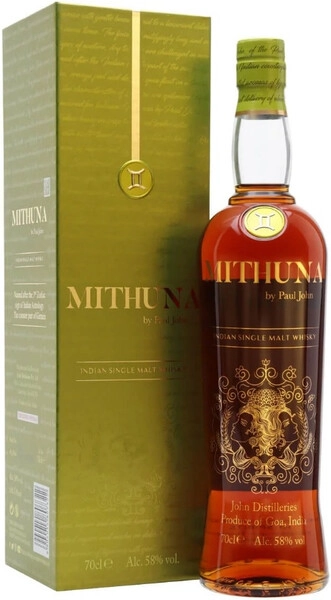 Виски Mithuna by Paul John, gift box, 0.7 л
