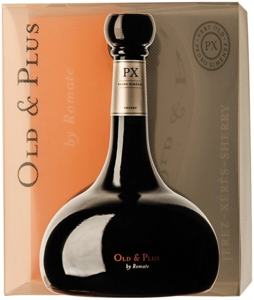 Херес Sanchez Romate, Old & Plus Jerez Pedro Ximenez V.O.S., 1997, gift box, 0.5 л