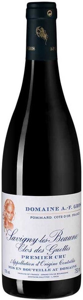 Вино Domaine A.-F. Gros, Savigny-les-Beaune Premier Cru AOC Clos des Guettes, 2022