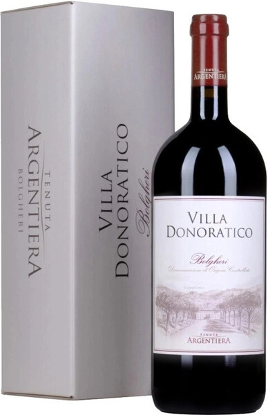Вино Argentiera, Villa Donoratico, 2022, gift box, 1.5 л
