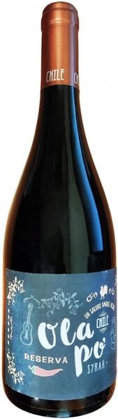 Вино Ola Po Syrah Reserva, Central Valley DO
