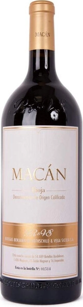 Вино Vega Sicilia, Macan, Rioja DOCa, 2014, 1.5 л