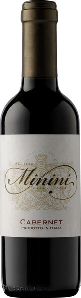 Вино Minini, Cabernet, Veneto IGT, 2018, 375 мл