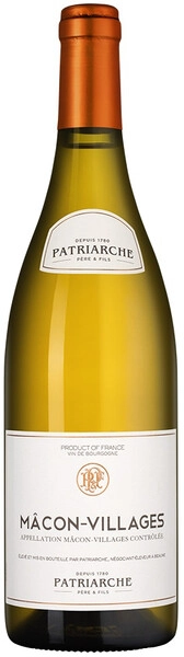 Вино Patriarche, Macon-Villages AOC, 2024