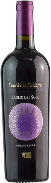 Вино Feudi del Pisciotto, "Baglio del Sole" Nero d'Avola, Sicilia IGT, 2023