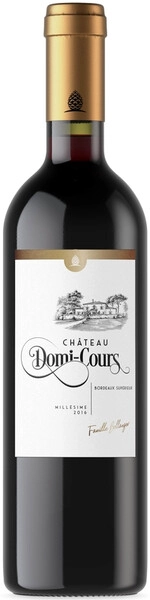 Вино Chateau Domi-Cours, Bordeaux Superieur AOC, 2016