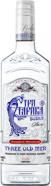 Водка Три старика Люкс, 0.5 л
